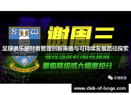 足球俱乐部财务管理创新策略与可持续发展路径探索 足球俱乐部财务管理创新策略与可持续发展路径探索